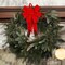 Sanchez; Christmas Wired Velvet Ribbon with Gold Edge Velvet Waterproof Ribbon Wrapping Velvet Decoration Ribbon for Xmas Wreath Bows Floral Craft Ornaments (Red, 2.5 Inch x 60 Yard); Category:Christmas Ribbon & Trimming; Image:4